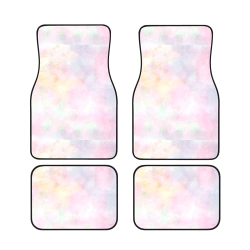 Alfombrillas antideslizantes de neopreno para evitar suciedad en el coche con diseño abstracto