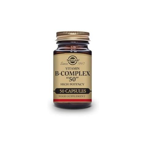 Solgar Vitamin B-Complex 50 Capsules for Energy Cover