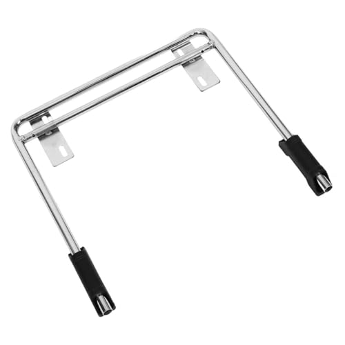 VALICLUD Soporte de Reposapiés para Silla Giratoria de Oficina, Estante de Hierro Plata Ajuste Conveniente para Apoyo de Pies y Productividad en Escritorio