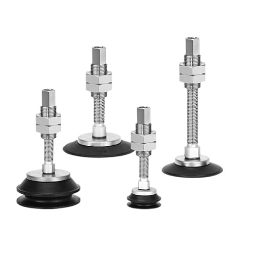 Ventouses pneumatiques robustes ZP3E à grand diamètre 125mm pour levage lourd