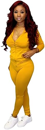 Adogirl Womens Sweatsuit Set Two Piece Outfits Top + Skinny Long Pants Tracksuits Jogging Suits Jumpsuits