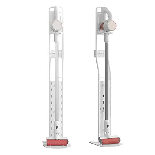 Plasaig Soporte para aspiradora de batería Dyson - Organizador universal para aspiradora de batería, soporte estable para aspiradora-blanco Cover