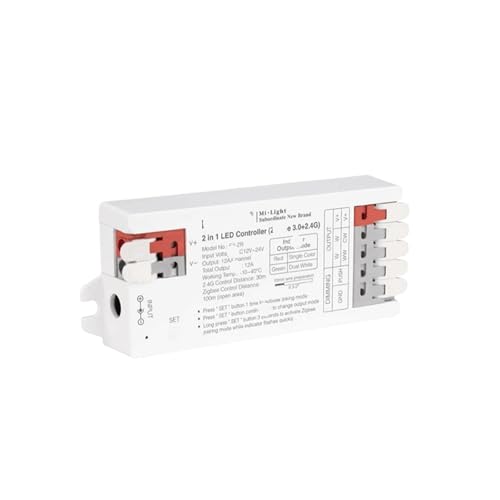Atenuador de tira LED CCT para iluminación ambiental de salones y dormitorios 2.4G DC12V-24V