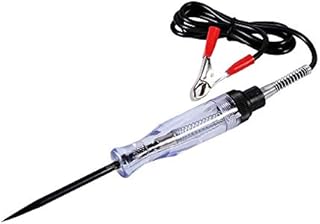 DEWIN Electrical Wire Circuit Tester, Auto 6V 12V 24V DC Car Truck Voltage Circuit Tester Car Test VoltMet Long Probe Pen Light Bulb