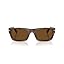 Striped Brown/Brown Polarized