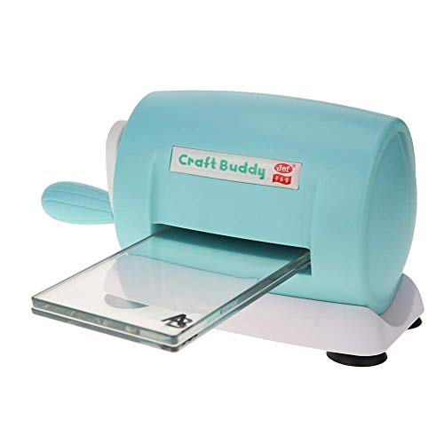 Dies Cutting Machine Die Cuts Embossing Home DIY Plastic Scrapbooking Paper Cutter Card Tool (Blue)