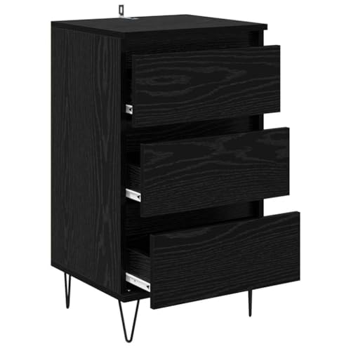 Aparador con cajones de madera resistente y hierro para comedor 6