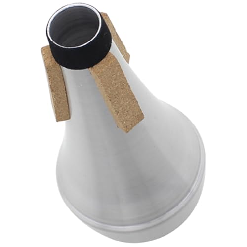 CHICAMPERA 2個 アルミ合製小号消音器 軽量耐久性 トランペット練習用ミュート 静音効果 自宅用楽器アクセサリー