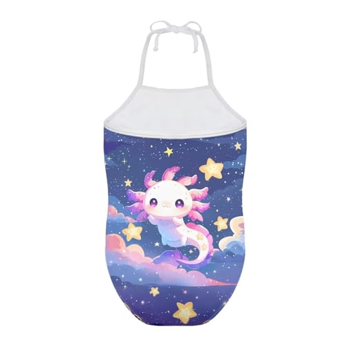 Image of Girls One Piece Swimsuit Summer Quick Dry Beach Sport Bathing Suit Halter Strap 1-10 Little Kids Toddler Swimwear