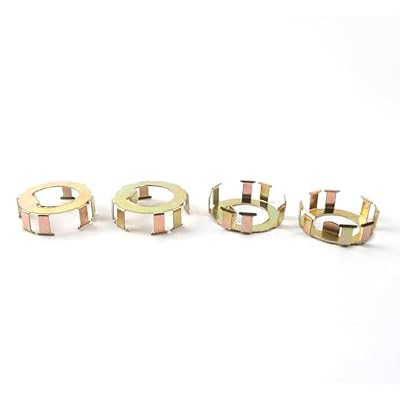 New Trailer Wheel Spindle Nut Retainer For 2 to 8K Dexter 6-190 6-191, 4 nuts & 4 retainers