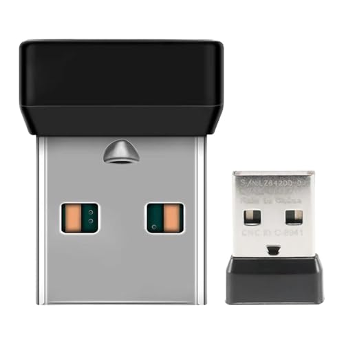 Dongle USB inalámbrico, adaptador de PC de un solo canal, receptor para periféricos, interfaz de laptop, hardware para reuniones de oficina, transmisión, viajes de negocios, actualización de PC