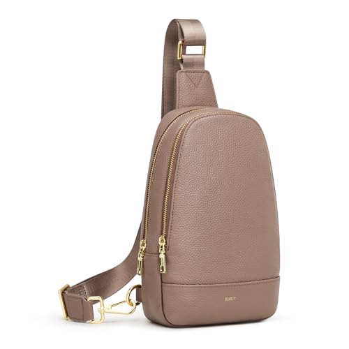 Sac banane en cuir souple parfait pour voyager léger