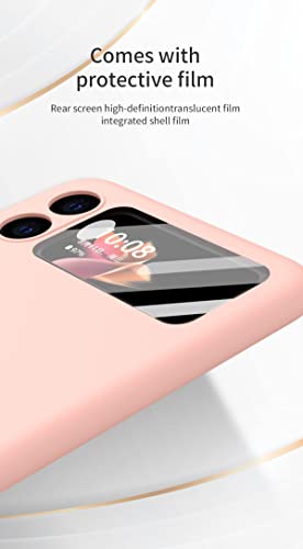 SHIEID Capa para Samsung Z Flip 3, Galaxy Z Flip 3, capa protetora de silicone ultrafina para Samsun