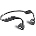 Bone Conduction Headphones, Vidonn F1 Titanium Open Ear Wireless Sports Headset (Grey)