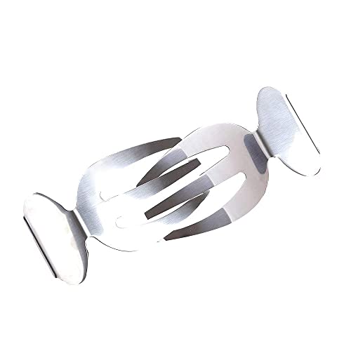 Ackeivto 2 Salad Hands Stainless Steel Salad Servers Kitchen Helper Pasta Servers thumb #2