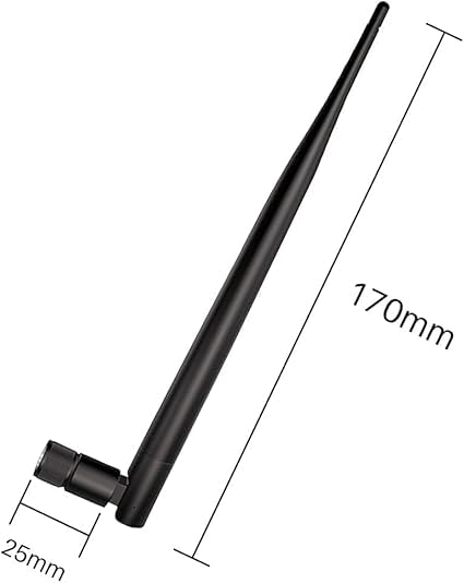 Rubber Antenna High Gain - 5dBi, Frequency – 2.4 to 2.5 MHz SMA Male for WiFi Router-image-40