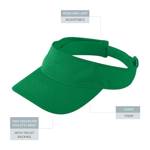 Image of Augusta Sportswear Women's Athletic Mesh Visor - Stylish Sun Hat for Golf, Running, and Outdoor Activities