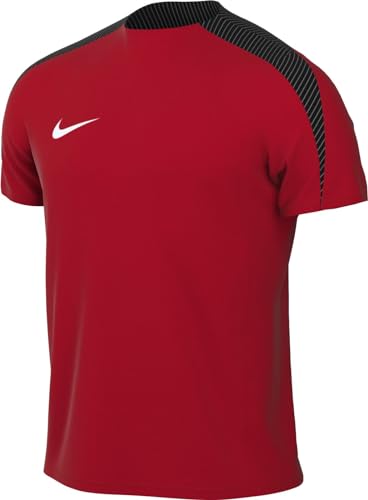 Nike M NK DF Strk24 SS Top K Haut à Manches Courtes, Rouge/Noir/Blanc, s Homme