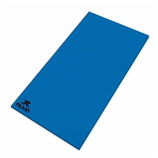 Colchonete de Exercícios em EVA Muvin Basics - Tamanho 100cm x 50cm x 1cm - Tapete para Academia Ginástica Treino Fitness