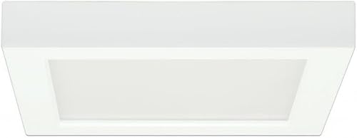 Miniatura 3 de Satco S29332 - Montaje empotrado LED de transición en acabado blanco, 7.00 pulgadas, 7 pulgadas
