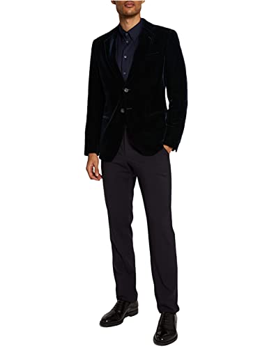 Smoking homme deux pièces à encoche revers veste deux boutons costume affaires