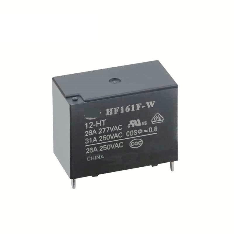 Relé de potencia HF161F-W-24-HT 31A 250VAC interruptor electromagnético de 4 pines 6