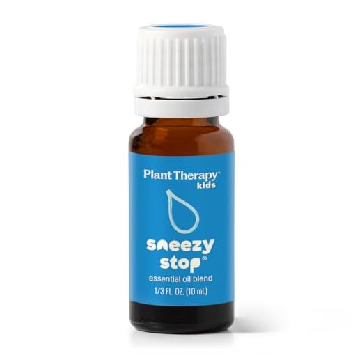 Plant Therapy KidSafe Sneezy Stop Essential Oil Blend 10 mL (1/3 oz) 100% Pure, Undiluted, Therapeutic Grade