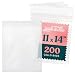 11" X 14" (200 Pack) Clear Resealable Cellophane Cello Bags Self Seal - Fits 11X14 Prints Photos & Clothes Garments - Pack It Chic (More Sizes Available)