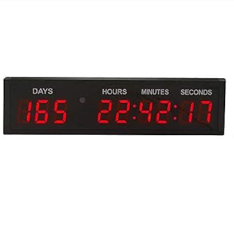 Led Digital Event Countdown Wall Clocks product image