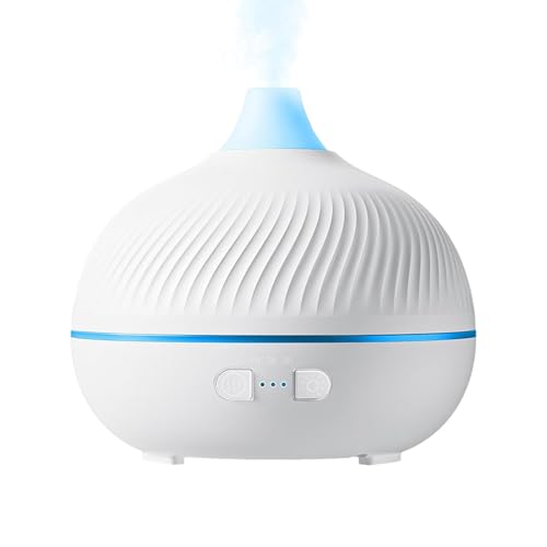 Difusor de aceite, juego de aceites de aromaterapia, difusor automático de dormitorio, herramienta de niebla de fácil control de llenado, sala de meditación, accesorio ultrasónico para el hogar