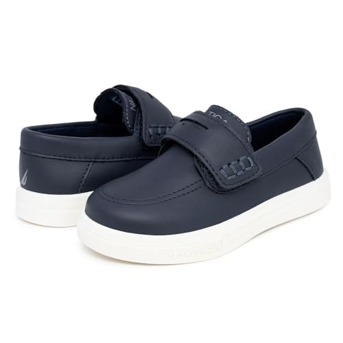 Image of Nautica Kid's Casual Boat Shoe Loafers - School Shoes for Boys (Toddler /Little Kid /Big Kid)