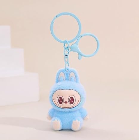 可愛いキャラクターキーホルダー　6個セット Amazon.co.jp: [ニズディ] キーチェーン For-la?bubu/ラブブ が