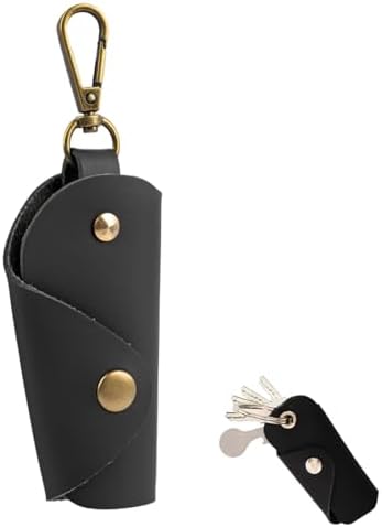 Llavero de Piel para 1-6 Llaves para Hombre y Mujer, Organizador ...