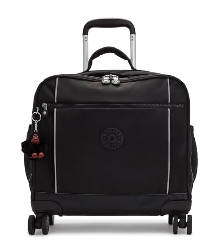 Kipling New Storia, Borsa Grande con Ruote Unisex - Adulto, True Black, Taglia Unica