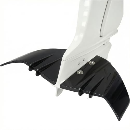 Universal Whale Tail Hydrofoil Stabilizer Fin Kit for Outboard & Stern Drive Motors (5-150 HP) - Enhance Performance & Stability (Classic Black)