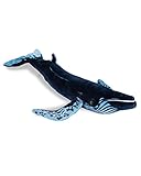 Real Planet Humpback Whale Plush Toy - Realistic Stuffed Animal Gift for Kids All Ages, Large Ocean Whale Plushie, Christmas Birthday Gifts (24