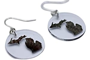 State of Michigan Earrings: Embracing the Enigmatic Charm of Petoskey Stones