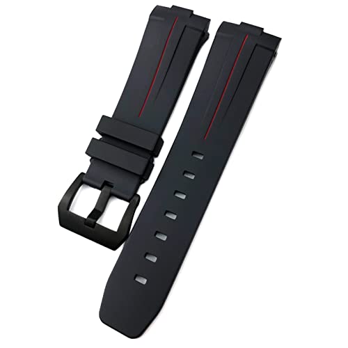 Bracelet silicone 24mm pour Panerai idéal pour le sport et l'action
