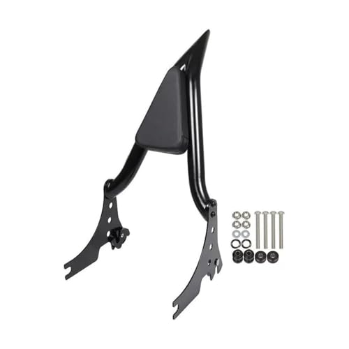 Dossier passager moto amovible noir pour Sportster XL 883 1200