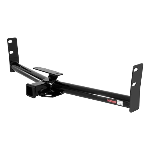 Image of CURT 13591 Class 3 Trailer Hitch, 2-Inch Receiver, Select Chevy Equinox, GMC Terrain, Pontiac Torrent, Saturn Vue,Black