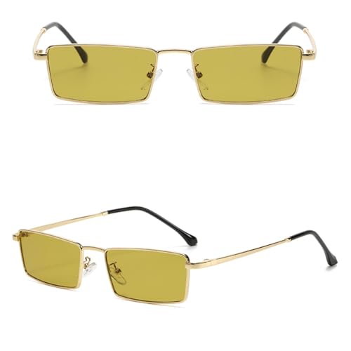 Metal Small Frame Sunglasses Women Fashion Luxury Street Photography Eyeglasses Sunshade Retro Unisex Sun Glasses4