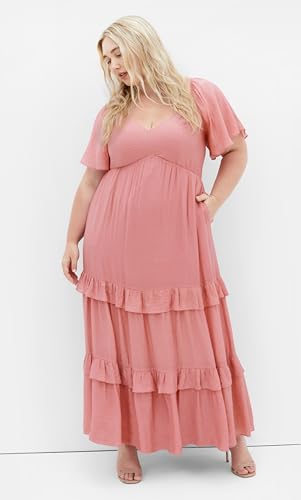 Image of City Chic Women's Plus Size Dress - Marci Maxi