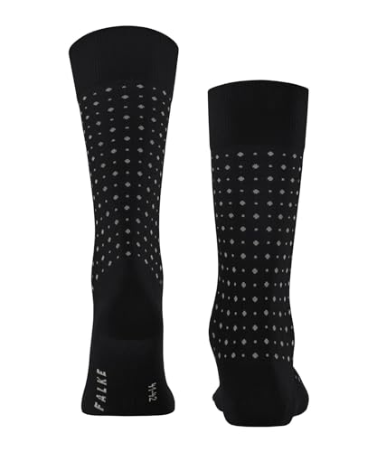 Image of FALKE Men's Tiago Dress Socks, Sustainable Cotton, Crew, 1 Pair