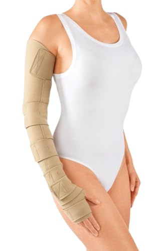 medi Circaid Juxtafit Essentials - Sistema de compresión adaptativa - Pieza de mano | Tamaño: M | Derecho | Compresión inelástica para la mano | Fuerza de compresión ajustable | Fácil manejo