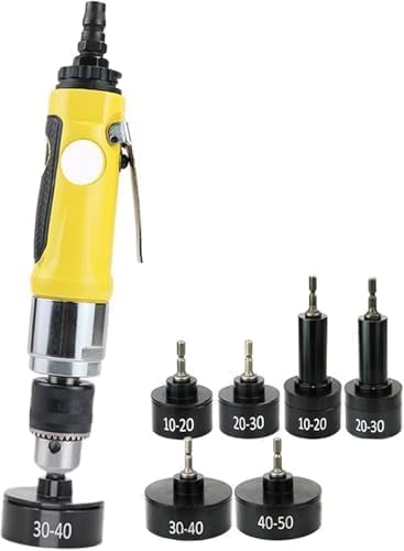 Tappatrice pneumatica, tappatrice a vite a 6 teste per tappi in plastica da 10-50 mm, strumento di sigillatura per bottiglie da 2500 giri/min per bevande efficienti e imballaggi alimentari