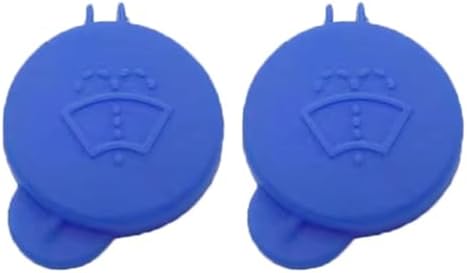 Car radiator cap Compatible With For Fusion 2001-2012 Windshield Wiper Washer Fluid Reservoir Cover 2S6117632AD 5S6117632AB(1pc)
