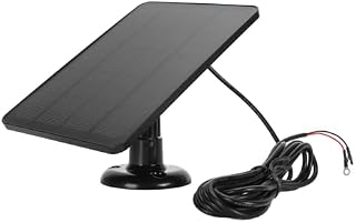 Solar Panel Charger for Video Doorbell for Nest for Doorbell 2K Camera, 10W Fast Charging IP66 Outdoor Solar Charger with Adjustable Stand (CSP4W-)