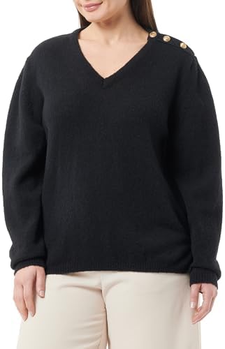 Armor Lux - Jersey de Cuello en V para Mujer, Sello, L