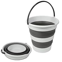 Secchio Pieghevole MagazziniGM 24 Litri - Cesto Portabiancheria, Catino Salvaspazio - Foto 5