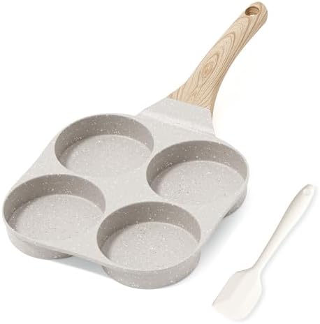 RIOVARM Antiadherente Sartén Tortilla Inducción Sartén para Huevo...